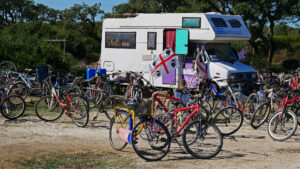 Mit dem Rad sehen Sie deutlich mehr von der Umgebung